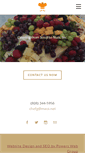 Mobile Screenshot of cateringfromsouptonuts.com